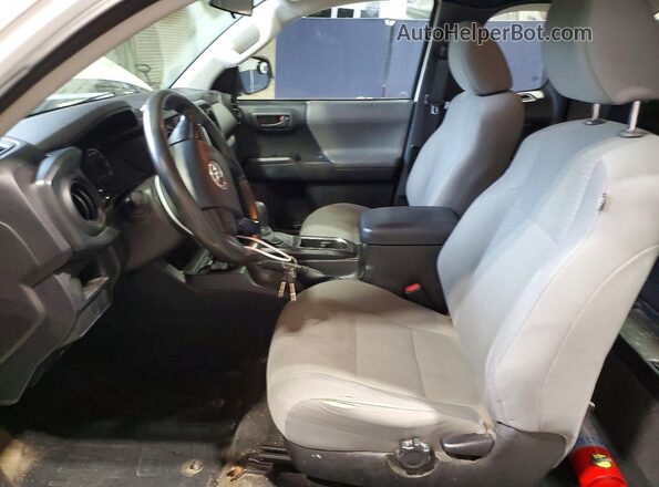 5TFRX5GNXGX062265 2016 TOYOTA TACOMA White Вид салону спереду
