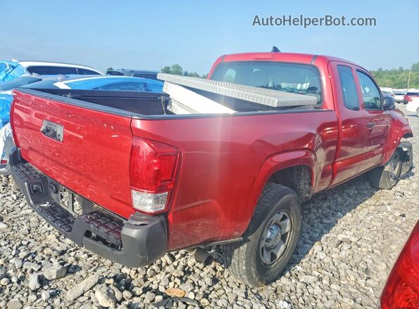 5TFRX5GNXHX085403 2017 TOYOTA TACOMA Red Rear right
