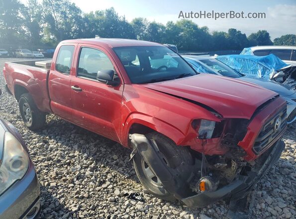 5TFRX5GNXHX085403 2017 TOYOTA TACOMA Red Front right