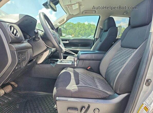 5TFRY5F11MX293210 2021 TOYOTA TUNDRA Gray Widok wnętrza z przodu