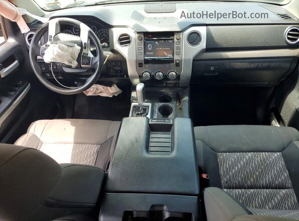 5TFRY5F12JX239474 2018 TOYOTA TUNDRA Black წინა პანელის ხედი