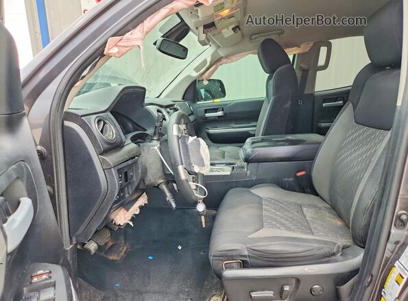 5TFRY5F12LX257041 2020 TOYOTA TUNDRA Gray Front interior view