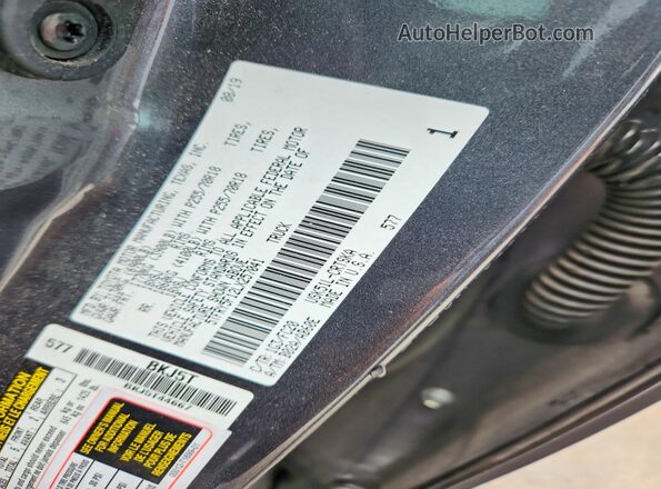 5TFRY5F12LX257041 2020 TOYOTA TUNDRA Gray Engine compartment view