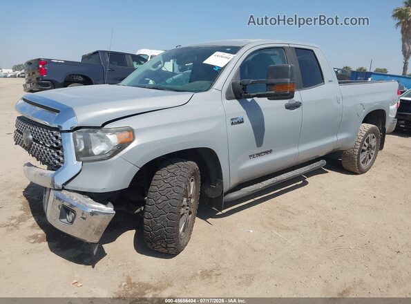 5TFRY5F13KX250968 2019 TOYOTA TUNDRA Gray Vista tres cuartos delantera izquierda
