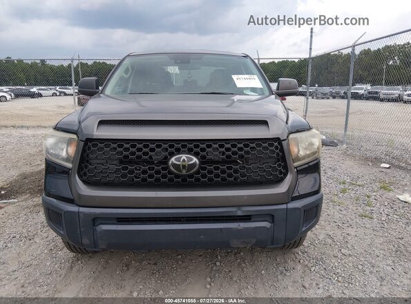 5TFRY5F14JX236074 2018 TOYOTA TUNDRA Black უკანა სალონის ხედი