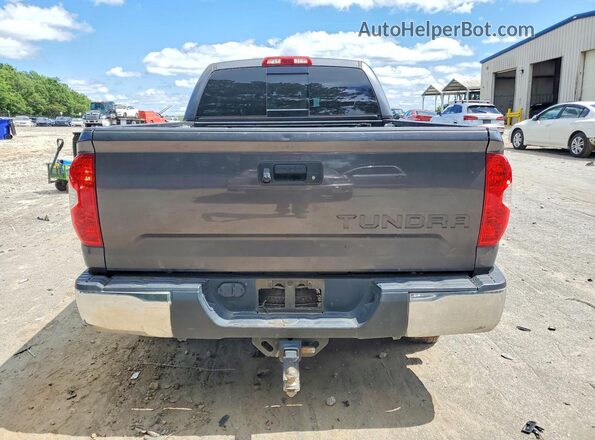 5TFRY5F18KX250755 2019 TOYOTA TUNDRA Gray უკანა ხედი