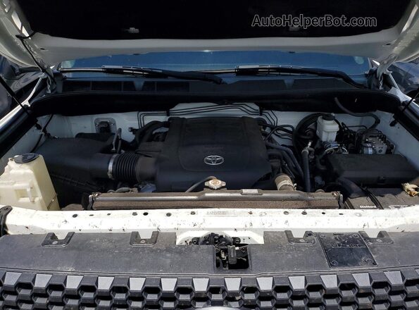 5TFRY5F19MX298753 2021 TOYOTA TUNDRA White Вид задньої частини салону