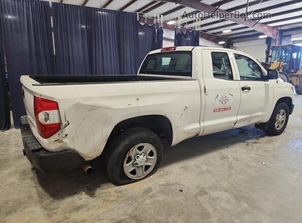 5TFRY5F1XJX242929 2018 TOYOTA TUNDRA White 