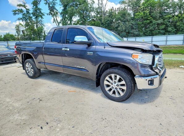 5TFSW5F16HX229080 2017 TOYOTA TUNDRA Gray წინა მარჯვენა