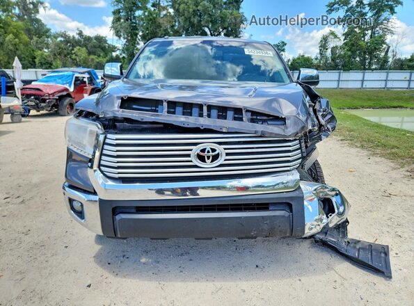 5TFSW5F16HX229080 2017 TOYOTA TUNDRA Gray წინა ხედი