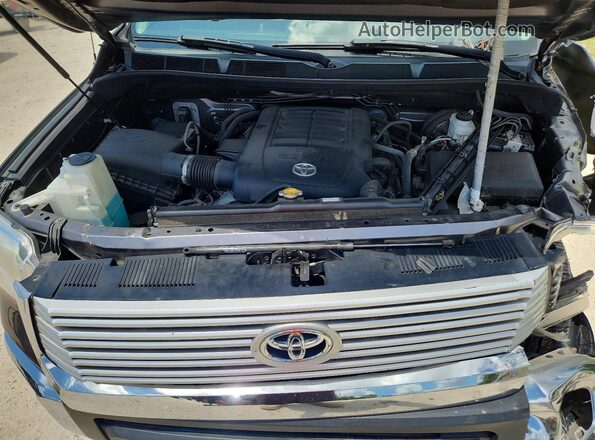5TFSW5F16HX229080 2017 TOYOTA TUNDRA Gray უკანა სალონის ხედი