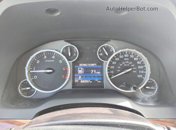 5TFSW5F19GX200946 2016 TOYOTA TUNDRA Белый Вид щитка приборов