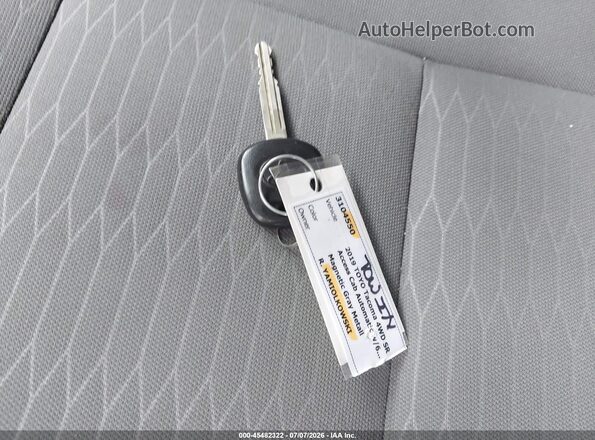 5TFSX5EN0KX064006 2019 TOYOTA TACOMA Gray წინა პანელის ხედი
