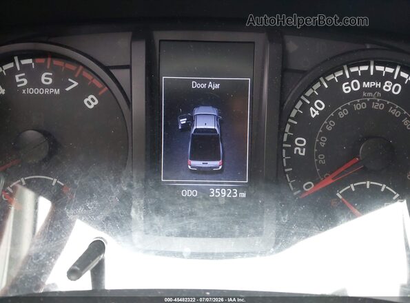 5TFSX5EN0KX064006 2019 TOYOTA TACOMA Gray უკანა სავარძლების ხედი