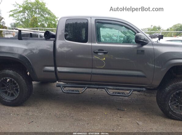 5TFSX5EN0KX064006 2019 TOYOTA TACOMA Gray უკანა სალონის ხედი