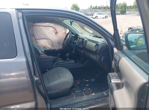 5TFSX5EN1LX072035 2020 TOYOTA TACOMA Gray წინა სალონის ხედი