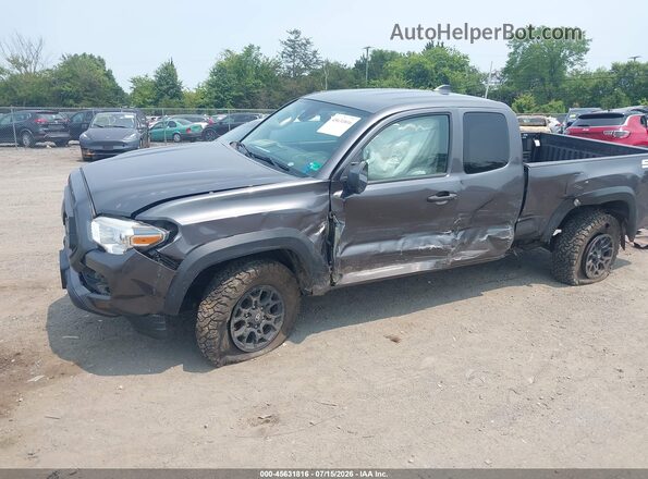 5TFSX5EN1LX072035 2020 TOYOTA TACOMA Gray წინა ხედი