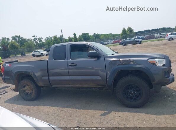 5TFSX5EN1LX072035 2020 TOYOTA TACOMA Gray უკანა სალონის ხედი