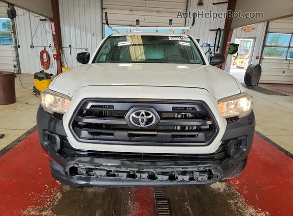 5TFSX5EN2HX054411 2017 TOYOTA TACOMA White VIN sticker view
