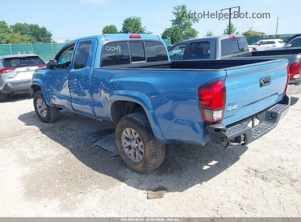 5TFSX5EN2KX070048 2019 TOYOTA TACOMA Blue Tył lewy