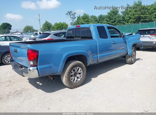 5TFSX5EN2KX070048 2019 TOYOTA TACOMA Blue Tył prawy