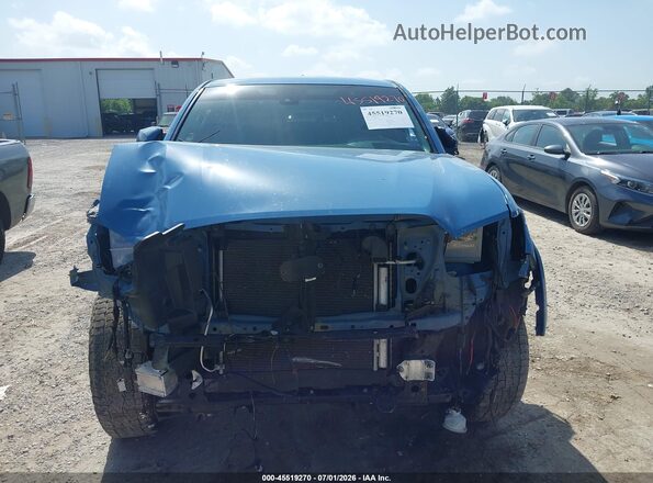 5TFSX5EN2KX070048 2019 TOYOTA TACOMA Blue Widok deski rozdzielczej