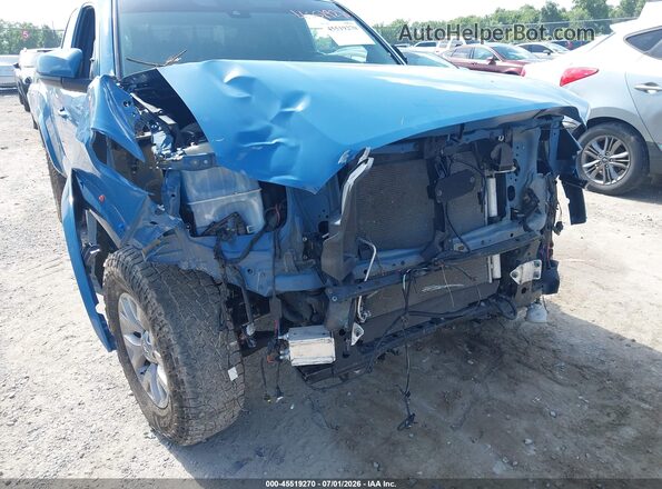 5TFSX5EN2KX070048 2019 TOYOTA TACOMA Blue Widok z przodu