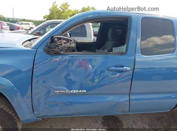 5TFSX5EN2KX070048 2019 TOYOTA TACOMA Blue 