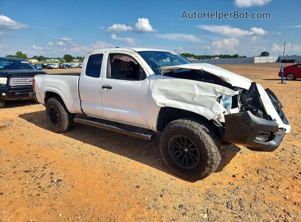 5TFSX5EN4JX061947 2018 TOYOTA TACOMA Белый Передняя правая четверть