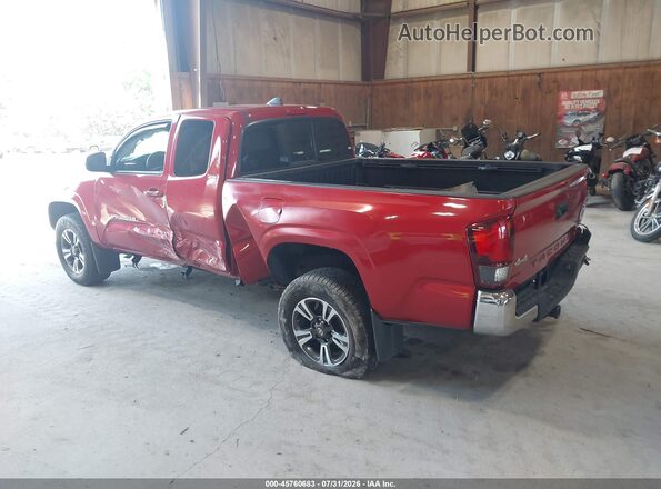 5TFSX5EN4KX064932 2019 TOYOTA TACOMA Красный Задняя левая четверть