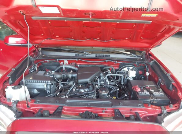5TFSX5EN4KX064932 2019 TOYOTA TACOMA Красный Вид сзади