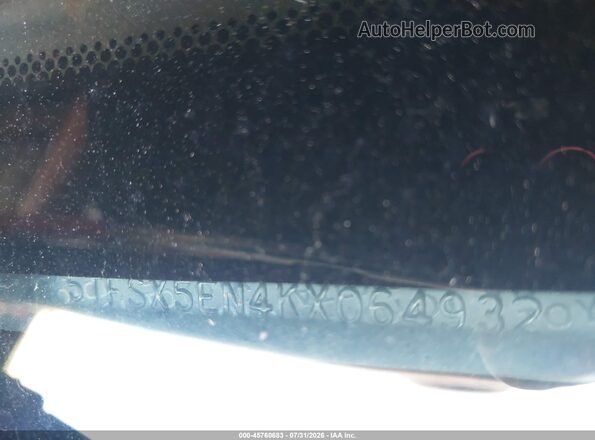 5TFSX5EN4KX064932 2019 TOYOTA TACOMA Красный Вид подкапотного пространства