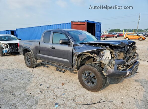 5TFSX5EN4KX070102 2019 TOYOTA TACOMA Gray Передня права чверть