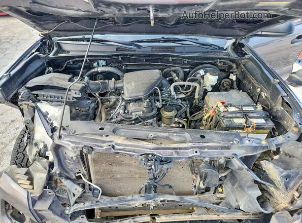 5TFSX5EN4KX070102 2019 TOYOTA TACOMA Gray Вид задньої частини салону