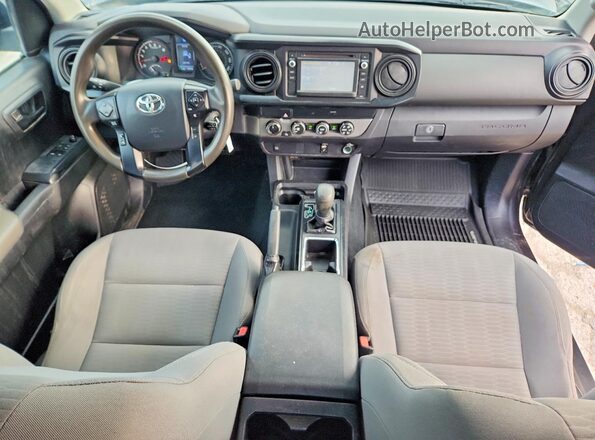 5TFSX5EN4KX070102 2019 TOYOTA TACOMA Gray Вид панелі приладів