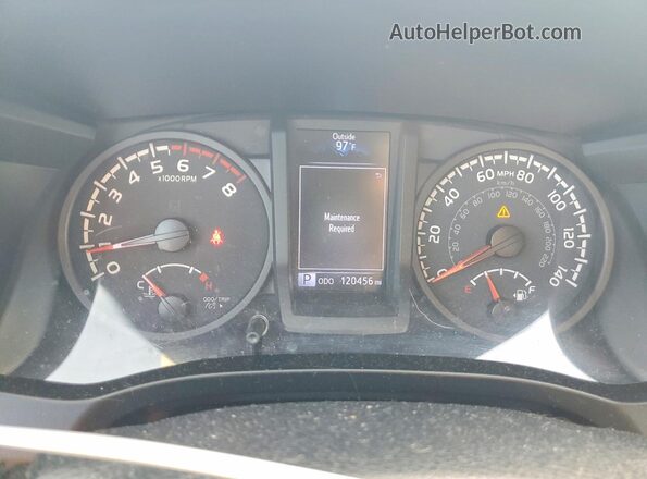5TFSX5EN4LX071297 2020 TOYOTA TACOMA Gray Widok zestawu wskaźników