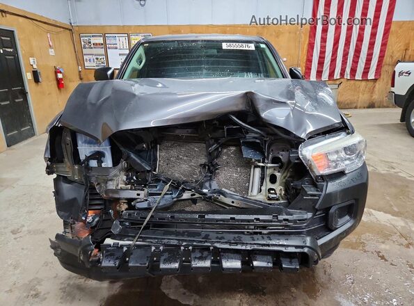 5TFSX5EN6GX044933 2016 TOYOTA TACOMA Gray Դիմացի տեսք