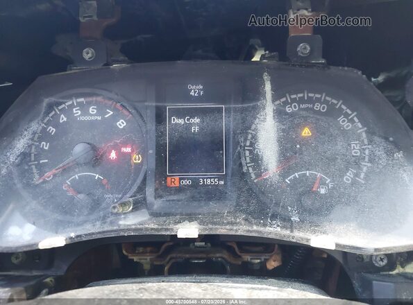 5TFSX5EN6KX069565 2019 TOYOTA TACOMA White უკანა სავარძლების ხედი
