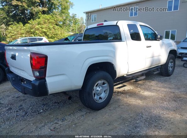 5TFSX5EN6KX069565 2019 TOYOTA TACOMA White უკანა მარჯვენა
