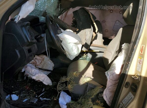 5TFSX5EN7KX069705 2019 TOYOTA TACOMA Желто-коричневый Вид салона спереди