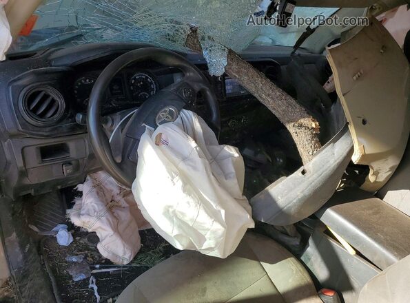 5TFSX5EN7KX069705 2019 TOYOTA TACOMA Желто-коричневый Вид панели приборов