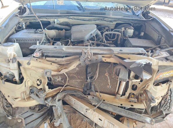 5TFSX5EN7KX069705 2019 TOYOTA TACOMA Желто-коричневый Вид задней части салона