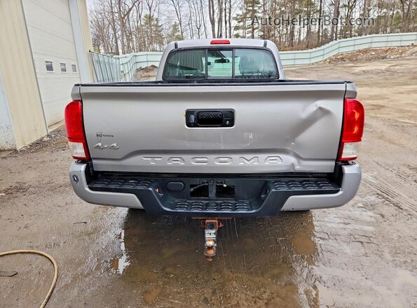 5TFSX5ENXGX043784 2016 TOYOTA TACOMA Silver Widok z tyłu