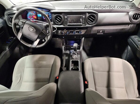 5TFSX5ENXGX043784 2016 TOYOTA TACOMA Silver Widok deski rozdzielczej