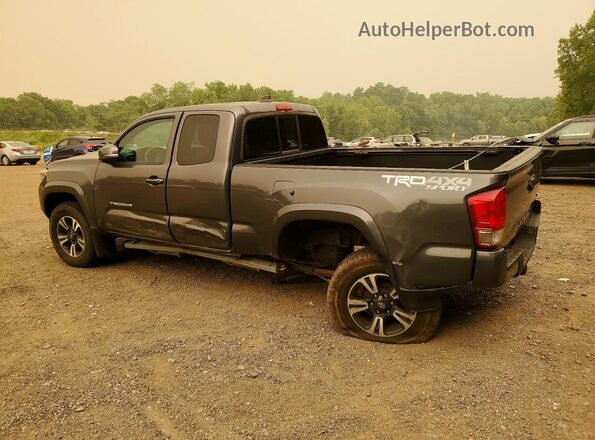 5TFSZ5AN0GX044278 2016 TOYOTA TACOMA Charcoal Rear left