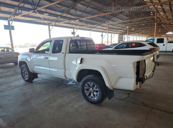 5TFSZ5AN2KX201768 2019 TOYOTA TACOMA White უკანა მარცხენა