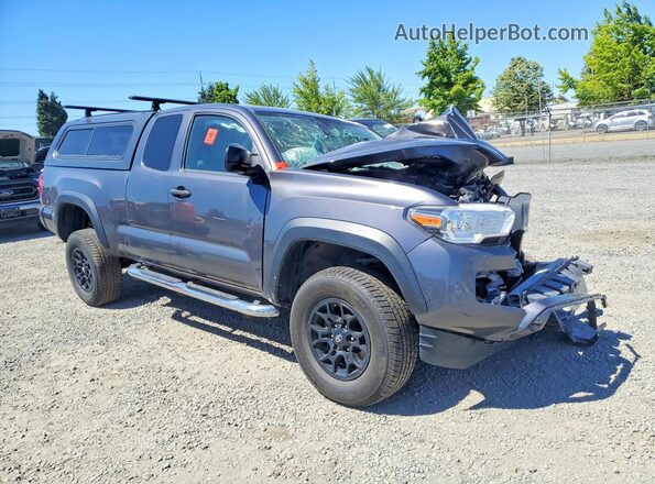 5TFSZ5AN3KX171681 2019 TOYOTA TACOMA Gray წინა მარჯვენა