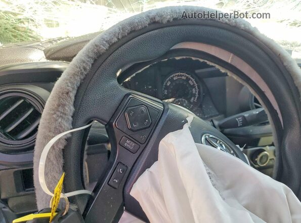 5TFSZ5AN3KX171681 2019 TOYOTA TACOMA Gray ხელსაწყოთა პანელის ხედი