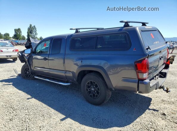 5TFSZ5AN3KX171681 2019 TOYOTA TACOMA Gray უკანა მარცხენა