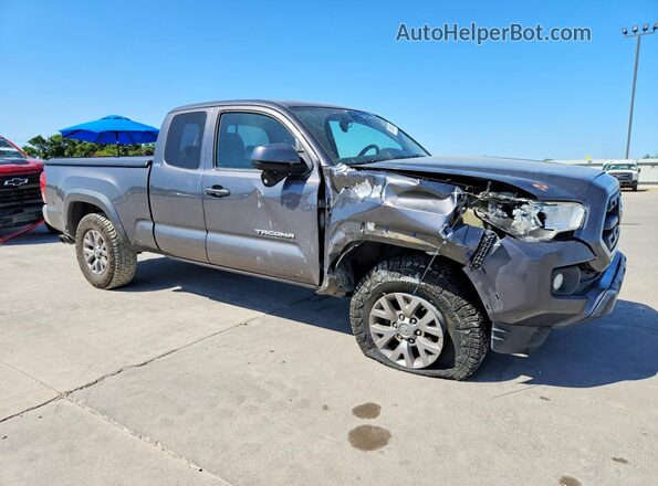 5TFSZ5AN4HX072781 2017 TOYOTA TACOMA Charcoal Front right